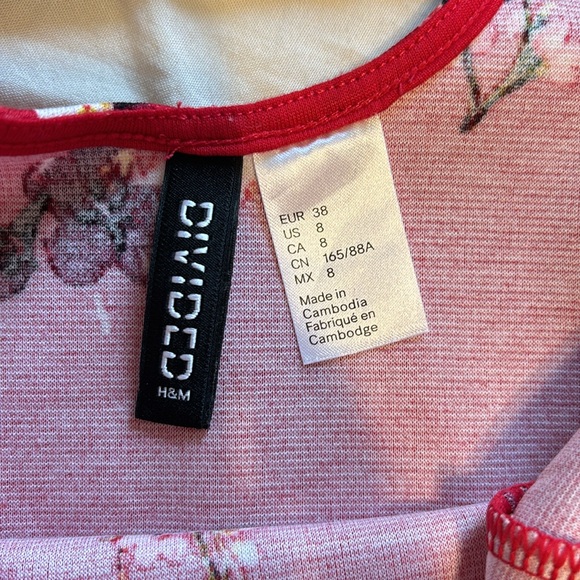 Never Worn Red Floral Sundress! - Picture 5 of 6